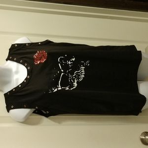 Motorcycle/Goth style shirt